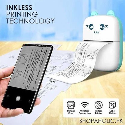 Bluetooth Inkless Pocket Printer